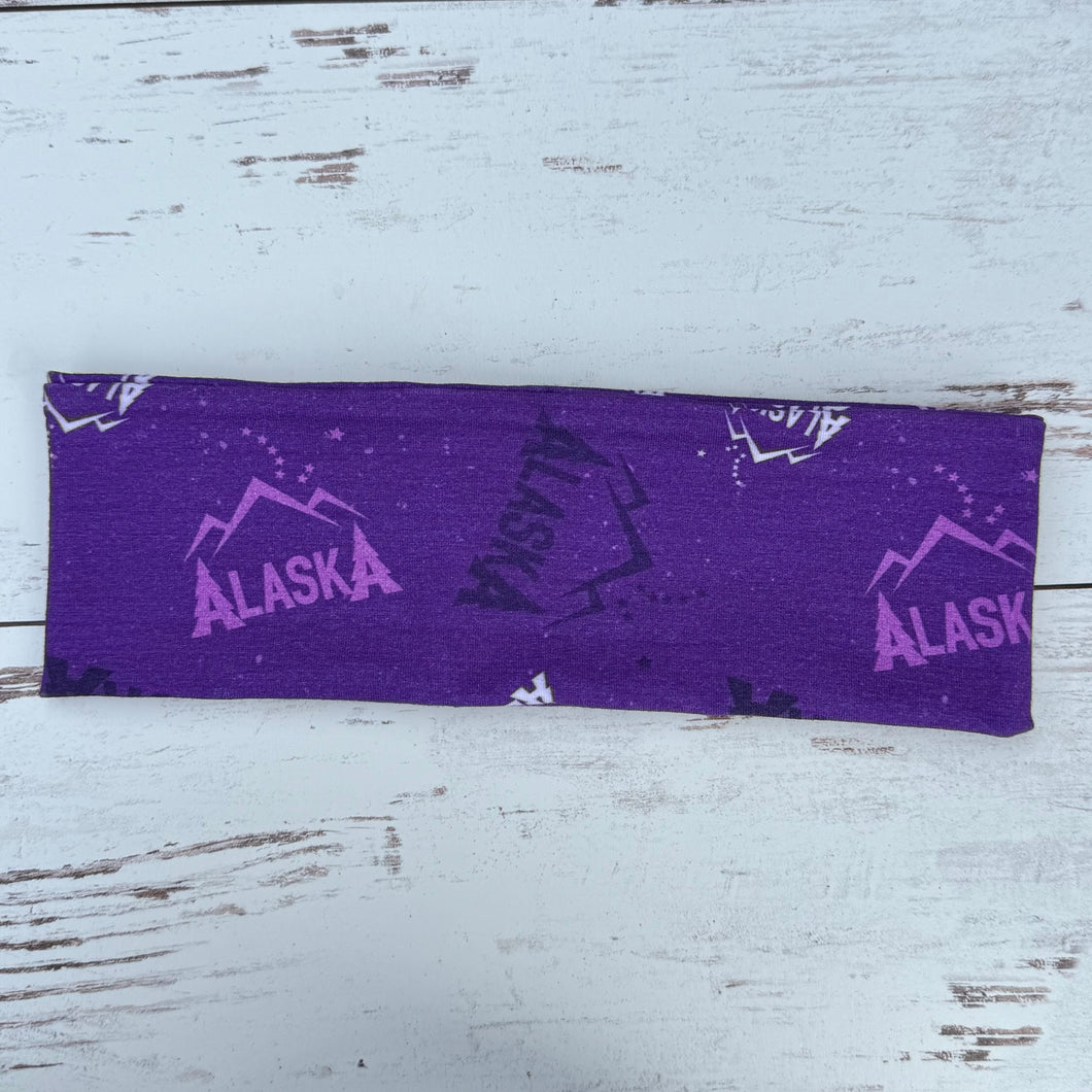Alaska Purple Headband
