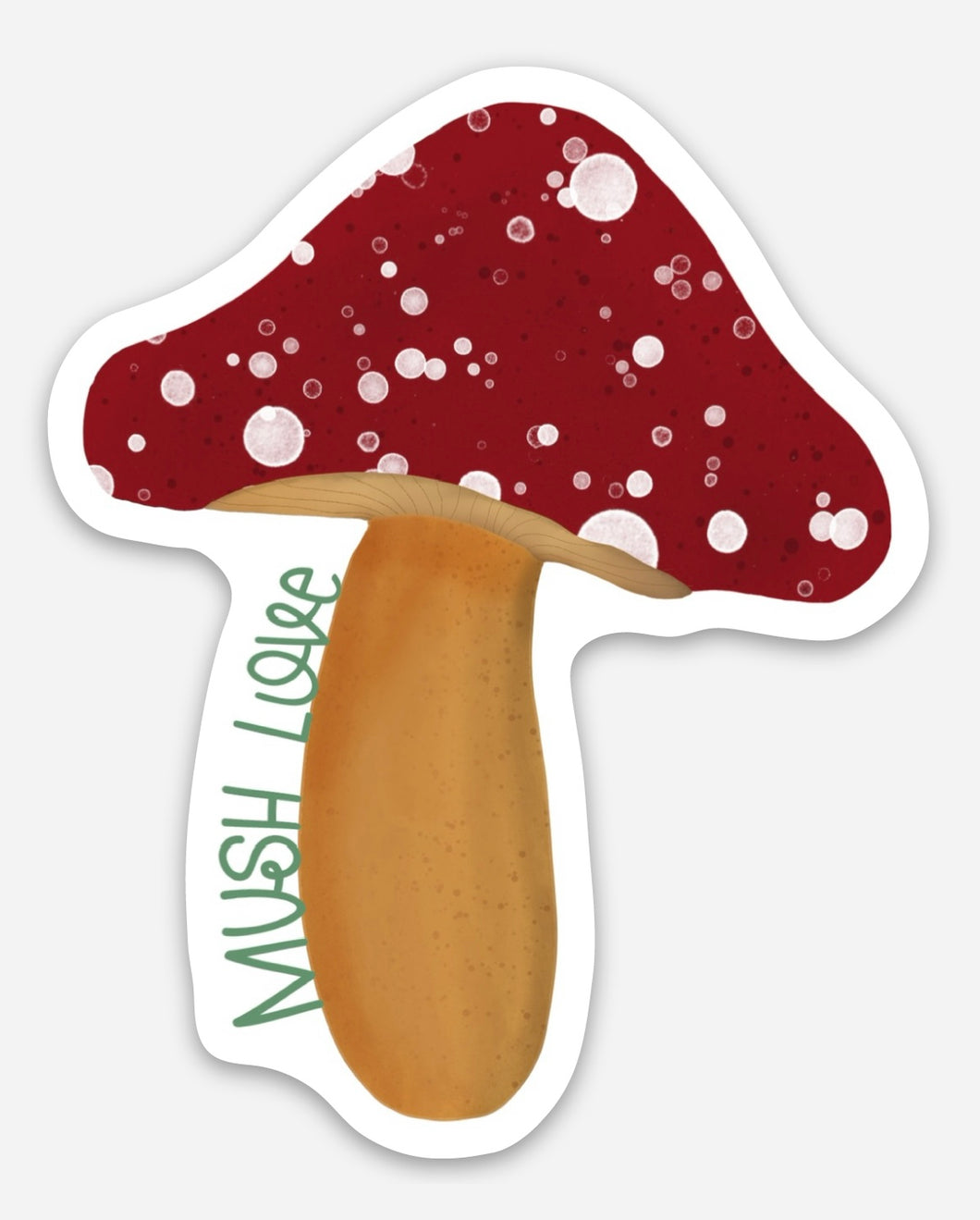 Mush Love sticker